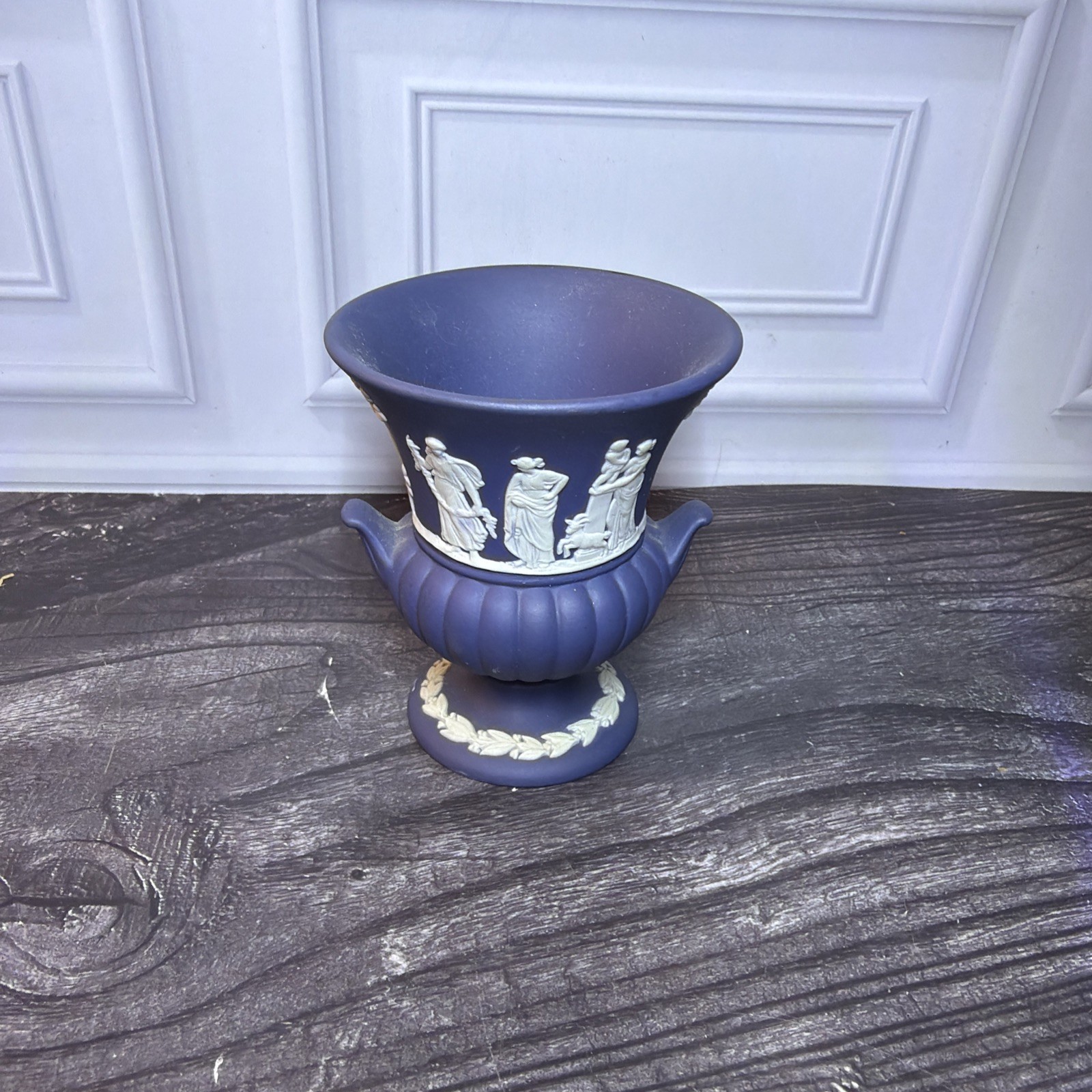 Vintage Wedgwood Black Basalt Jasperware 3.25