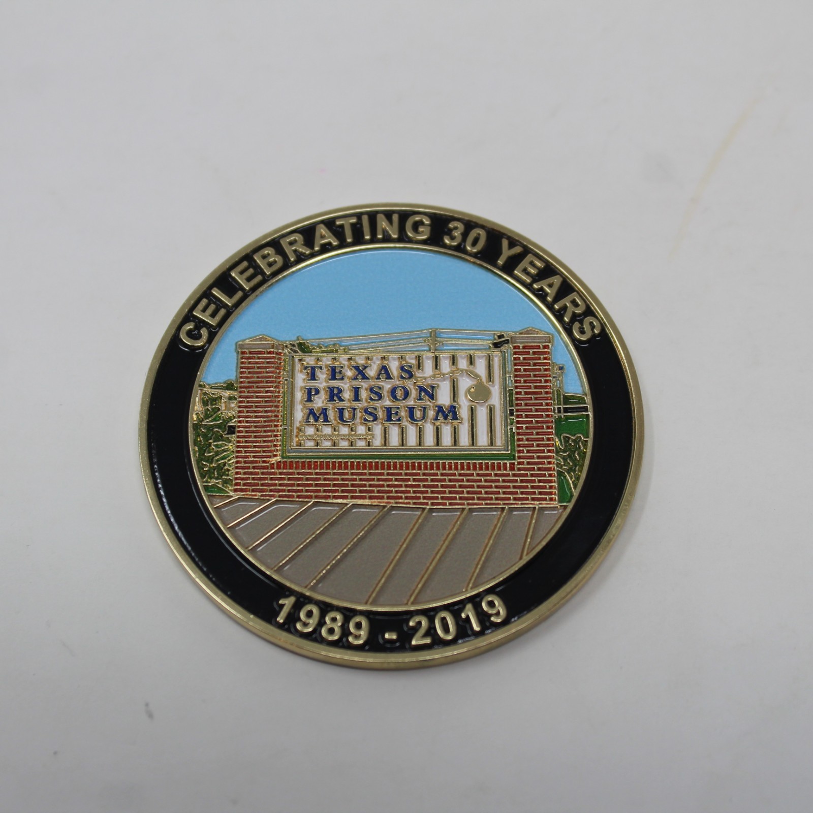 Texas Prison Museum Challenge Coin 30th Anniversary Old Sparky Huntsville TX