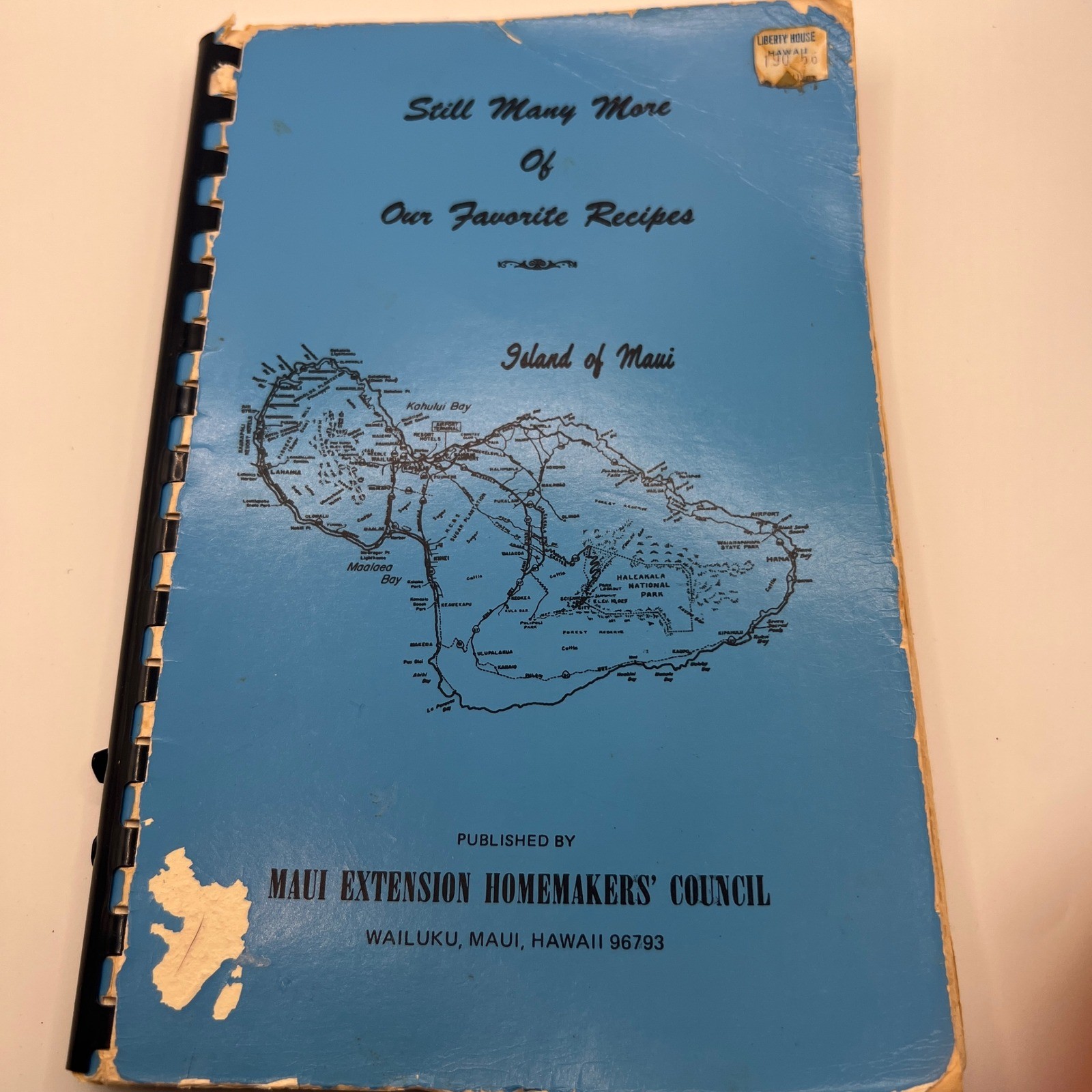Vintage 1974 Maui Extension Homemakers Council Favorite Recipes Cookbook Hawaii