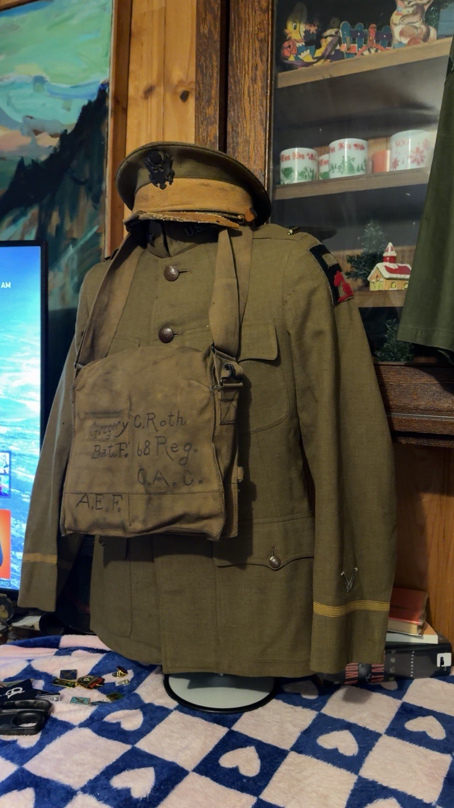 WW1 WWI American Uniform, US, French, German, Italian, World War 1