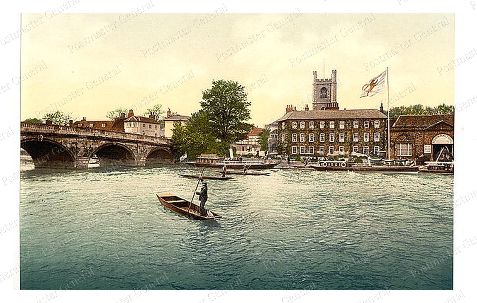 Henley-on-Thames Red Lion Hotel Standard Postcard COPY RPPC Henley-on-Thames Red Lion Hotel Standard Postcard COPY RPPC