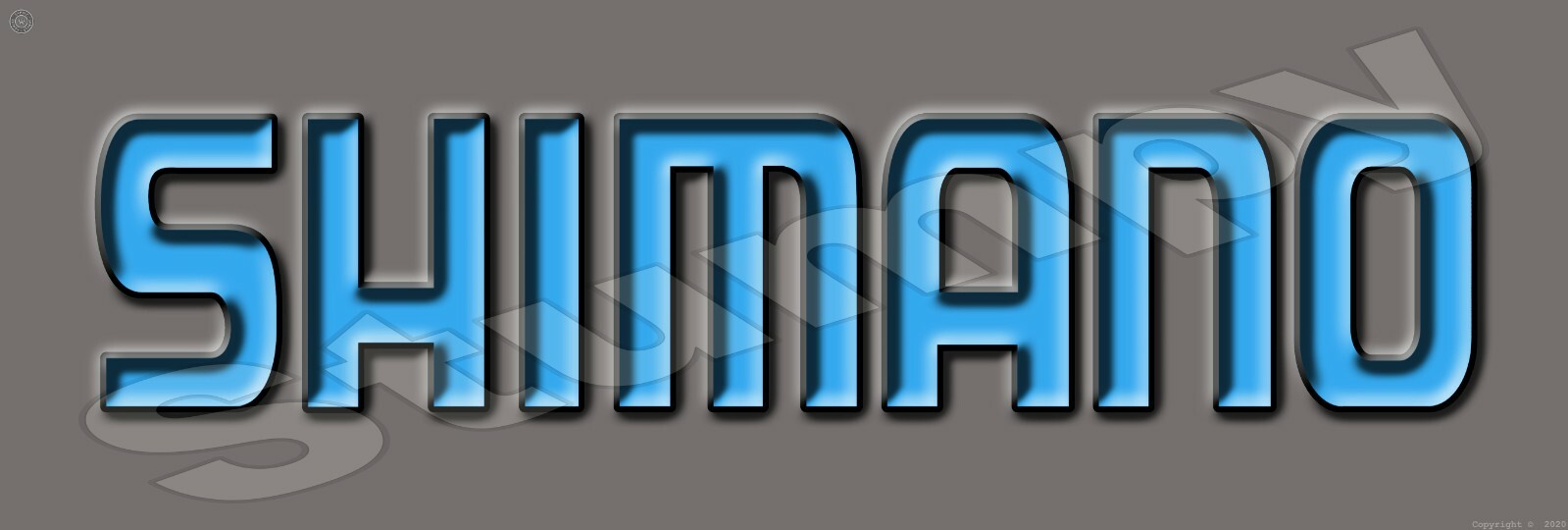 Shimano Metal Sign 6\