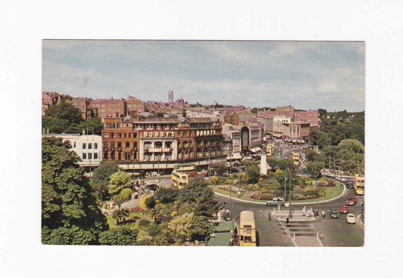 England Scotland Vintage Postcard The Square Bournemouth England Scotland Vintage Postcard The Square Bournemouth