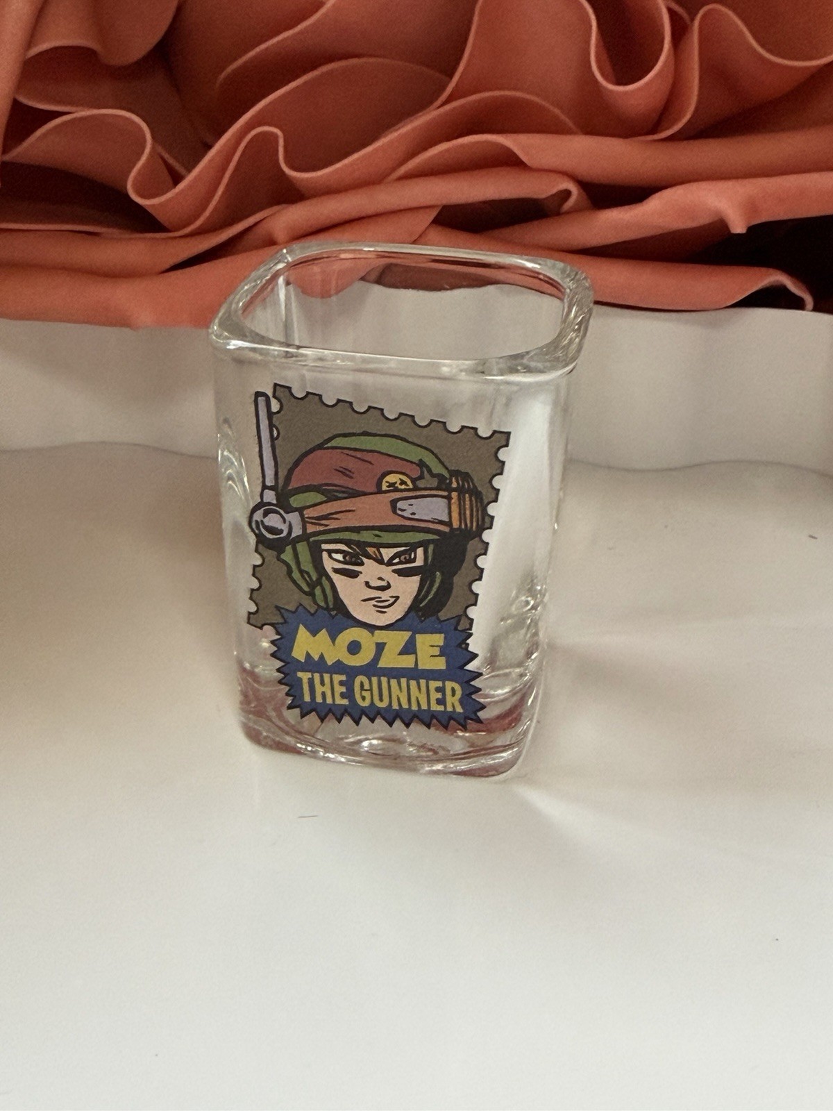 Borderlands Moze The Gunner Shot Glass Clear Glass