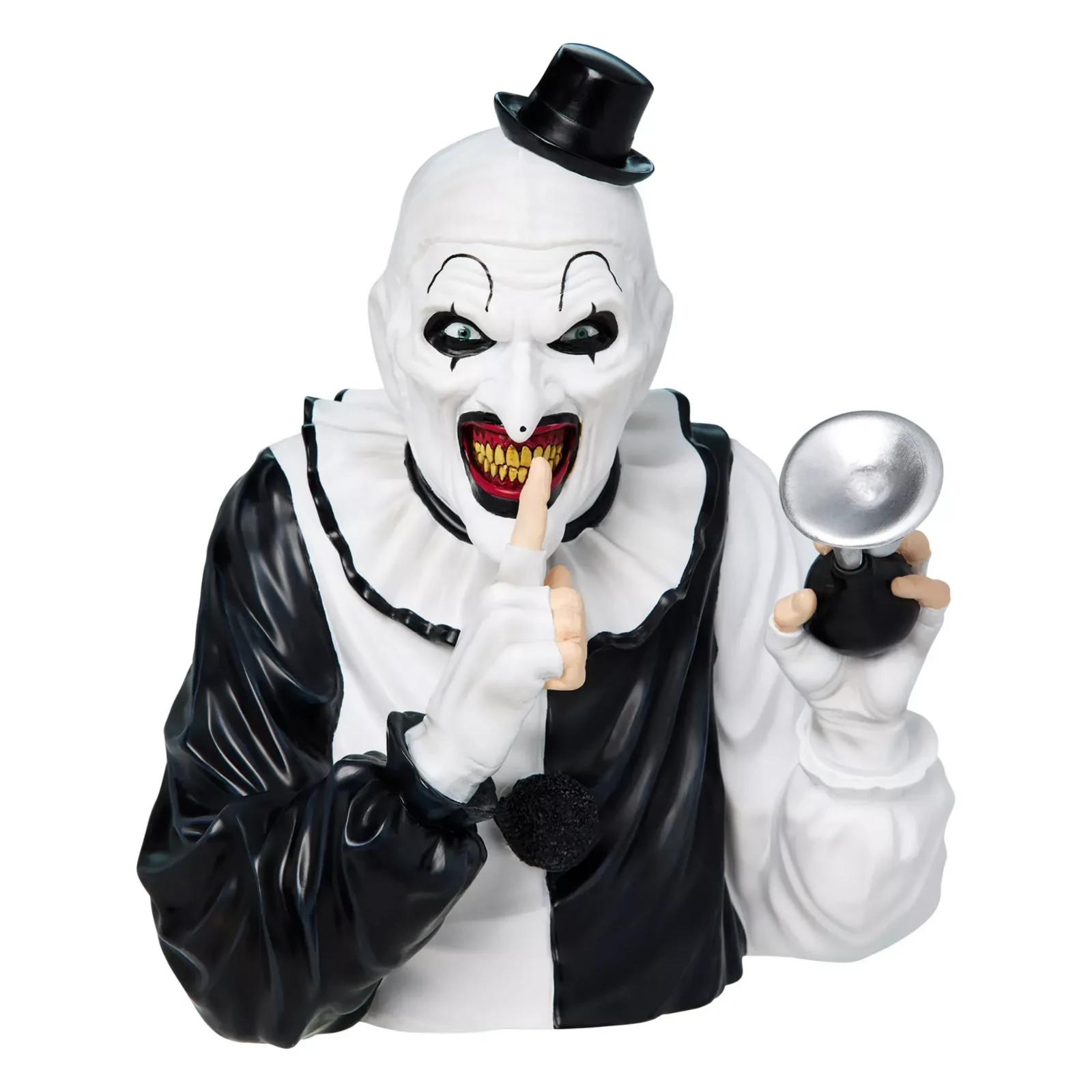 Art the Clown Bust Statue Terrifier Halloween Horror Decor Collectible Prop Disp