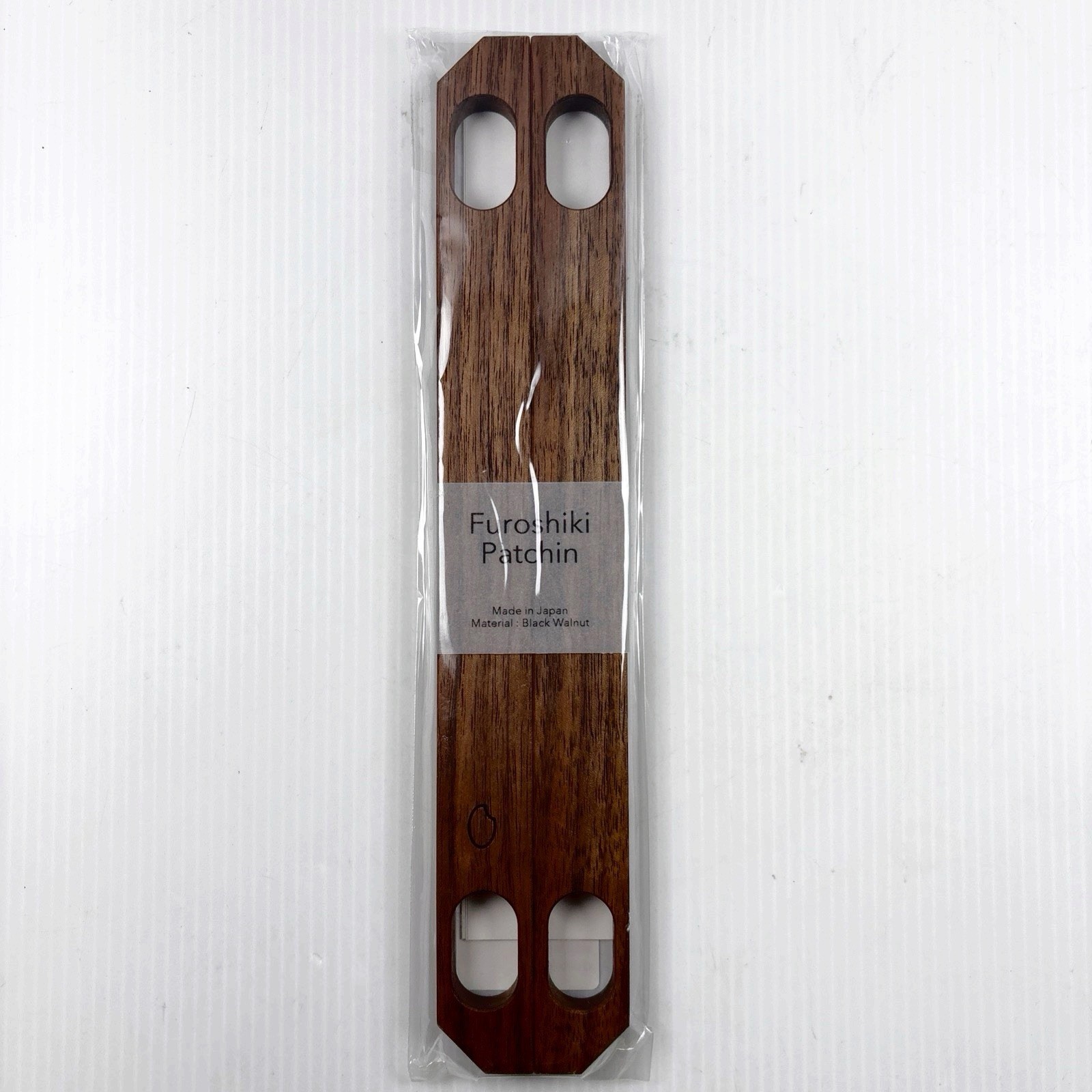 Furoshiki Patchin Black Walnut for Making Bag with Japanese Wrapping Cloth 9.5”