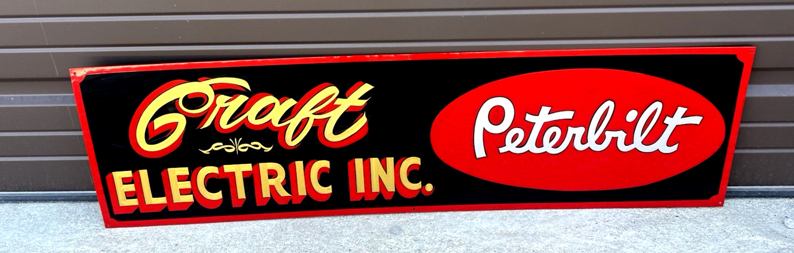 ORDER A PERSONALIZED PETERBILT SIGN FOR YOUR BUSINESS Shop Garage DEALERSHIP @p