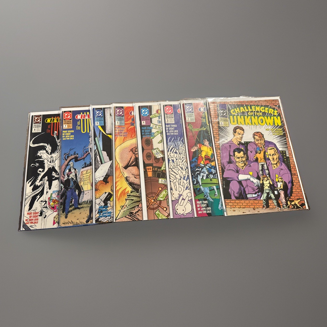 DC: Challengers of the Unknown Vol. 2 (1991) #1-8 Complete Set