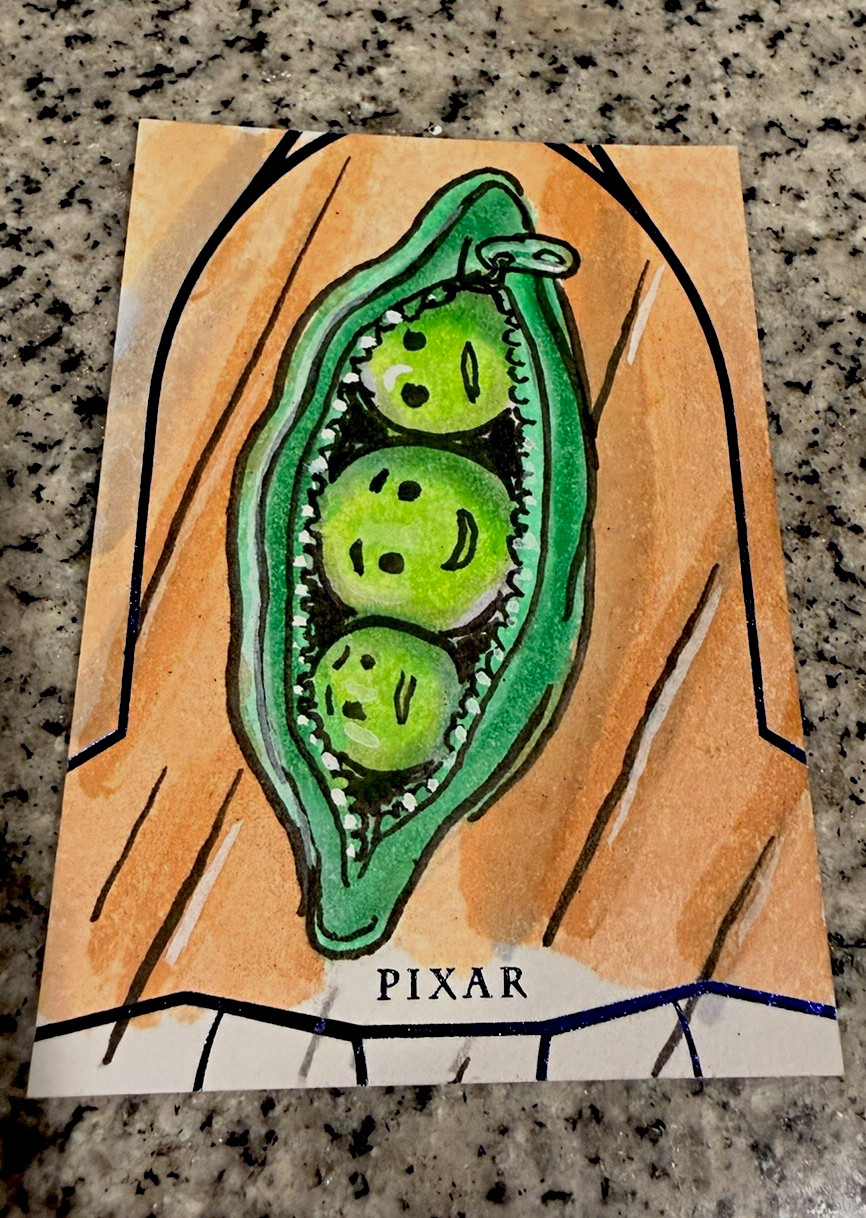 2025 Topps 30 Years of Toy Story Peas-in-Pod 1/1 Sketch Dan Gorman Auto