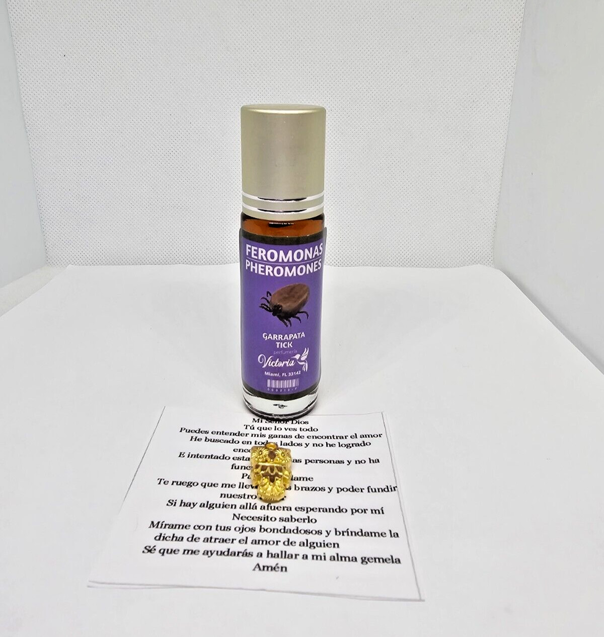 PERFUME GARRAPATA CON FEROMONAS / TICK ATRAE A TU SER AMADO DOMINA ATRAYENTE