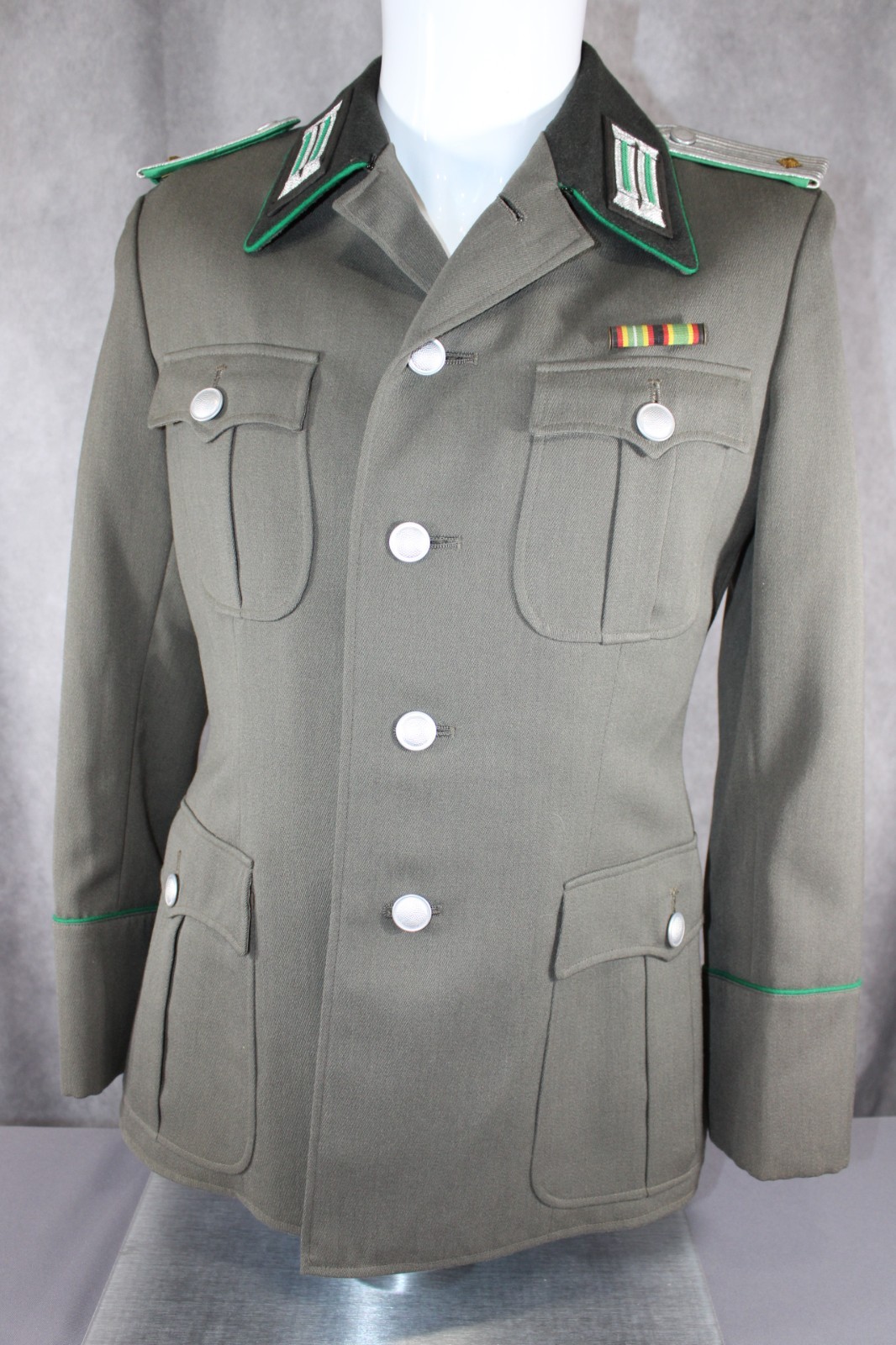 DDR NVA East German Army EARLY DARK COLLAR Grenztruppen Uniform Jacket Officer