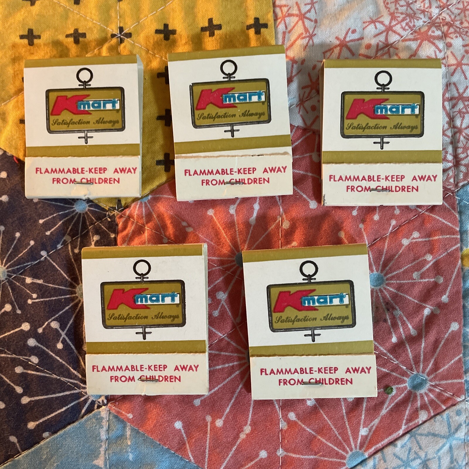 VTG K Mart Matchbook Matches Lot of 5 Booksunstruck or Unused New Old Stock VTG K Mart Matchbook Matches Lot of 5 Booksunstruck or Unused New Old Stock