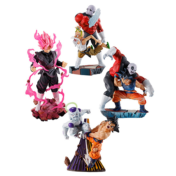 Megahouse Dragon Ball figure DRACAP RE BIRTH Goku Freeza Jiren 4 figure 1 BOX