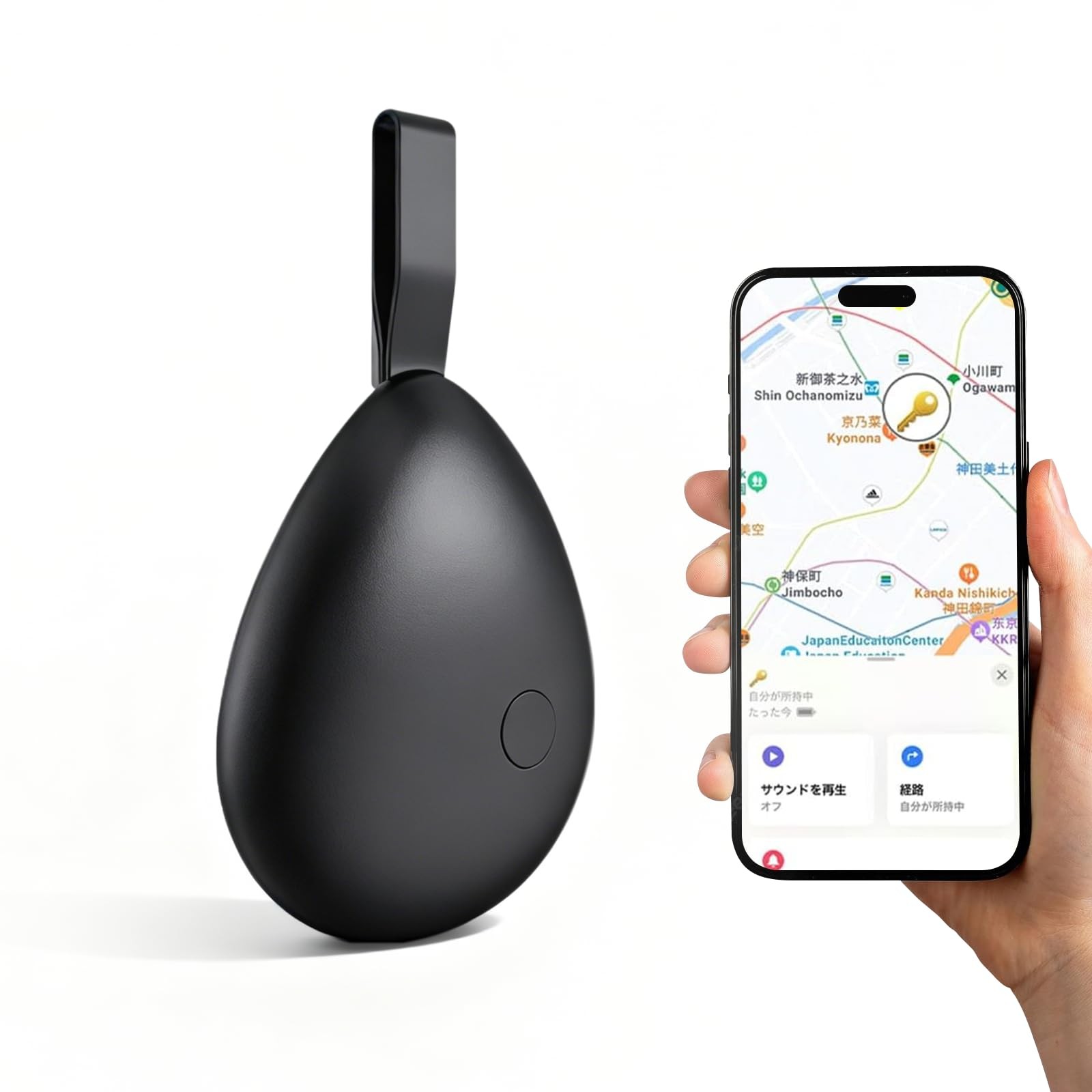 [Ultra-Compact And Ultra-Lightweight] Gearvita Airtag Gps Smart Tag Location Tr_
