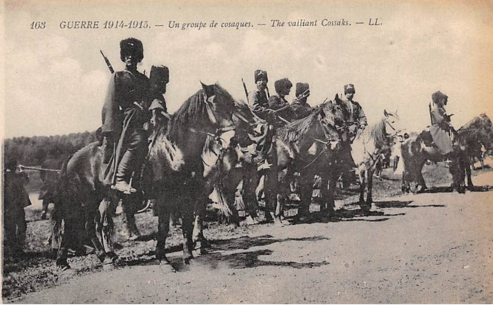 RUSSIA - SAN56271 - A Group Of Cossacks - War 1914-1915 RUSSIA - SAN56271 - A Group Of Cossacks - War 1914-1915