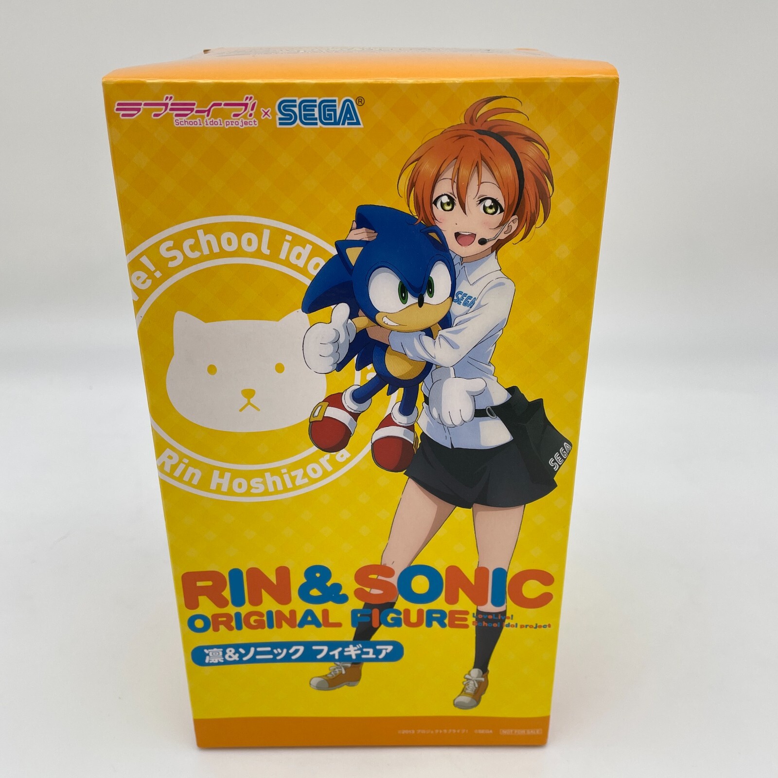Love Live SEGA Sonic x Rin Hoshizora Figure SEGA Limited Japan