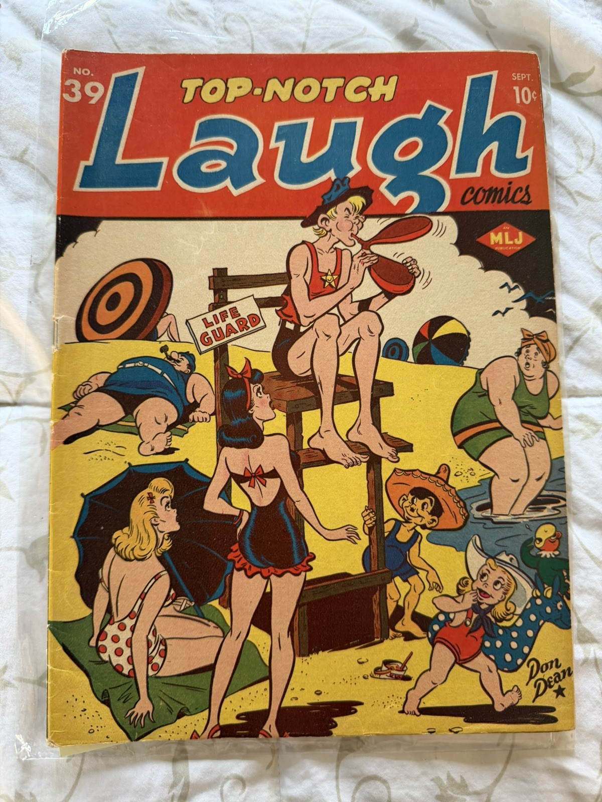 TOP-NOTCH LAUGH COMICS #39, ARCHIE MLJ, 1943 TOP-NOTCH LAUGH COMICS #39, ARCHIE MLJ, 1943
