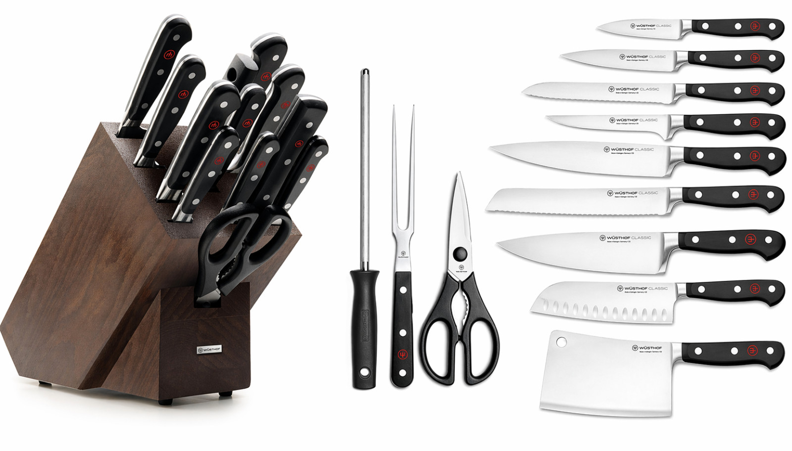 Wusthof Classic 13-Piece Knife Block Set