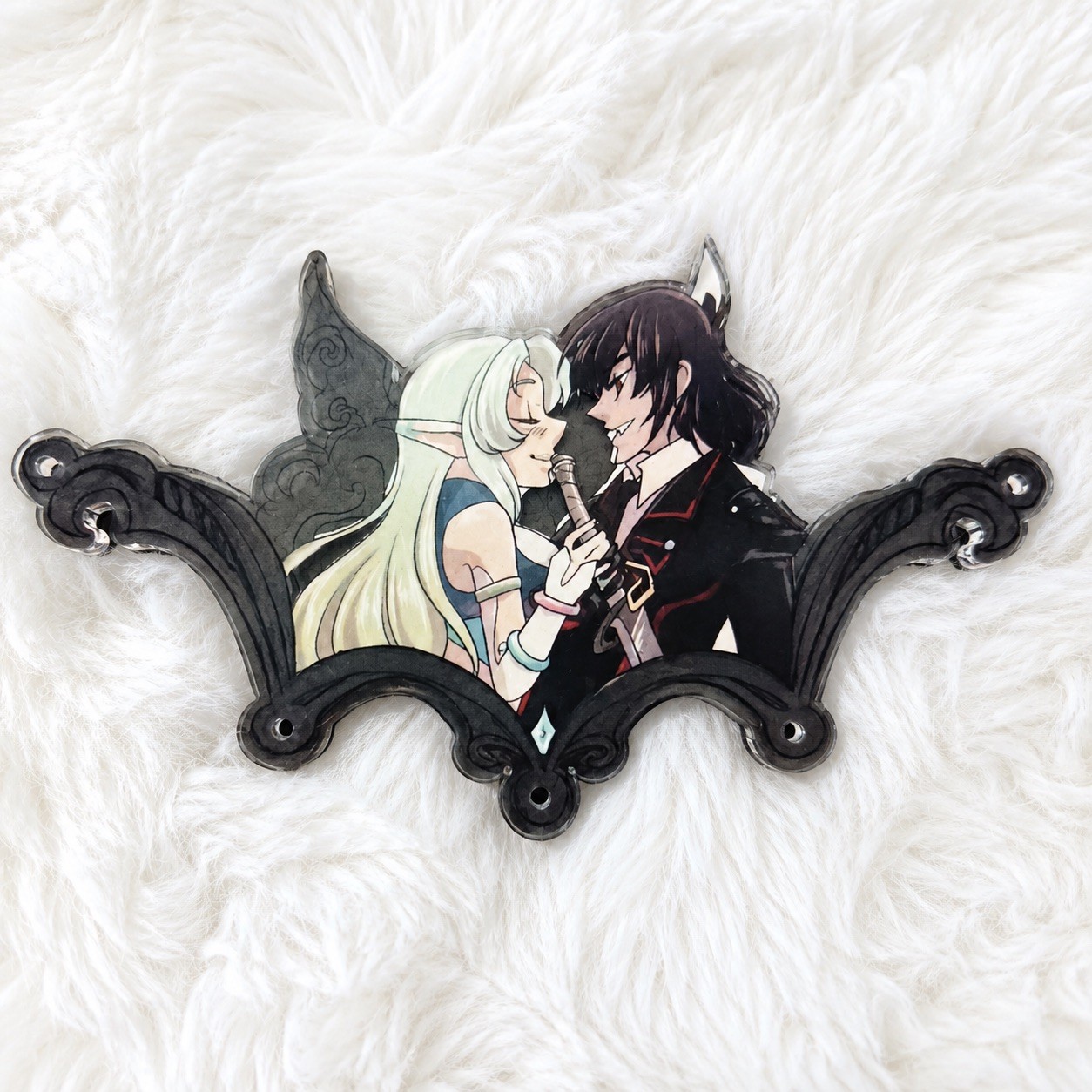 Tales of Series Yuri Lowell & Muzet Custom Acrylic Standee Charm