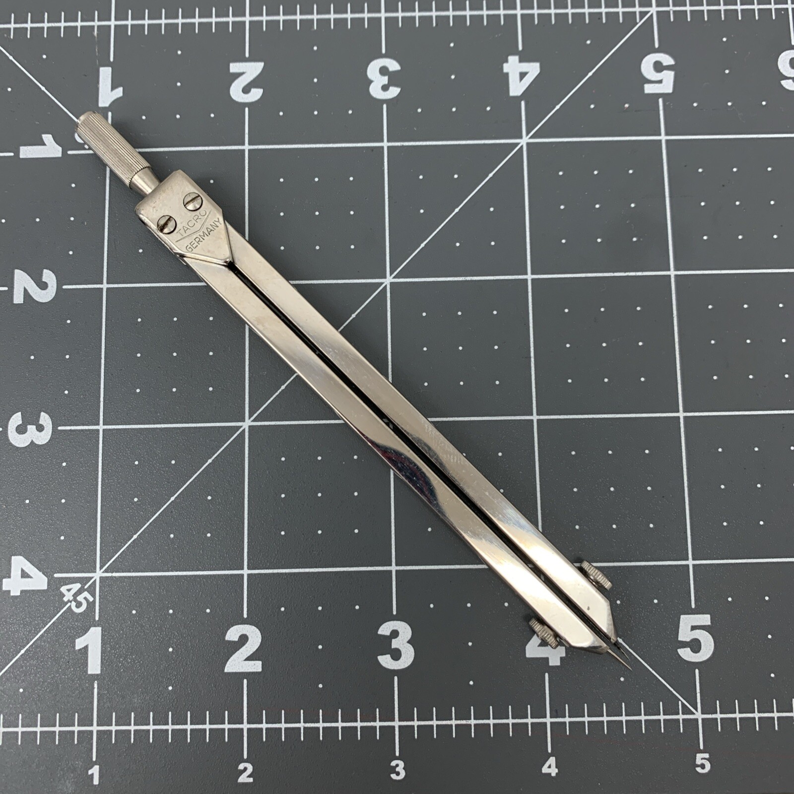 Vintage TACRO INC. GERMANY COMPASS DRAFTING TOOL