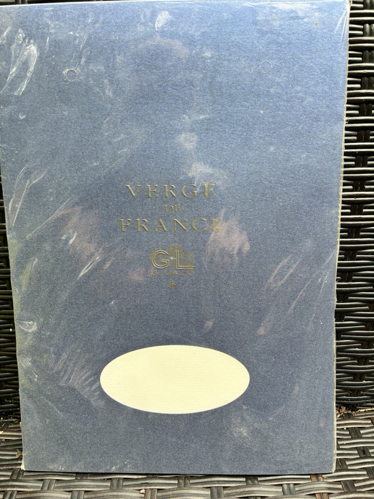 Vintage G. LALO Verge de France Fine Stationery Writing Paper 50 Sheets 210x297