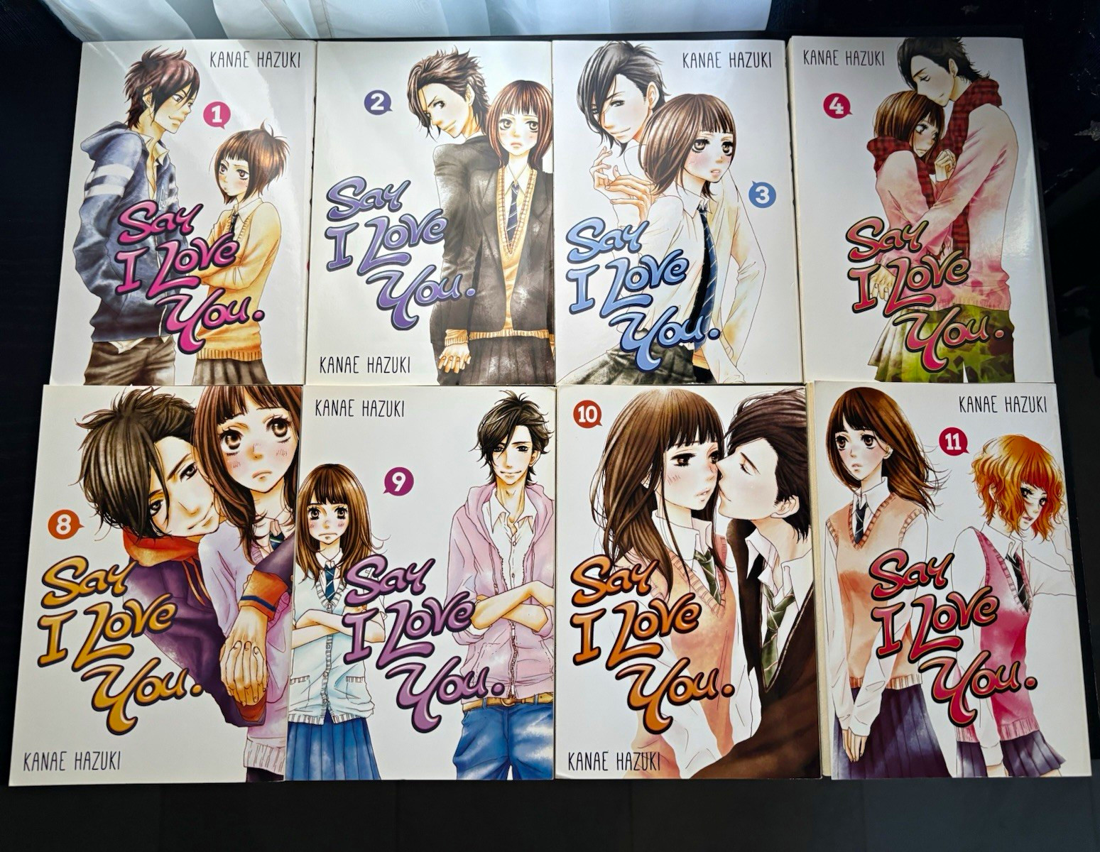 Say I Love You. Manga Lot Vol 1-4 & 8-11 English Kodansha