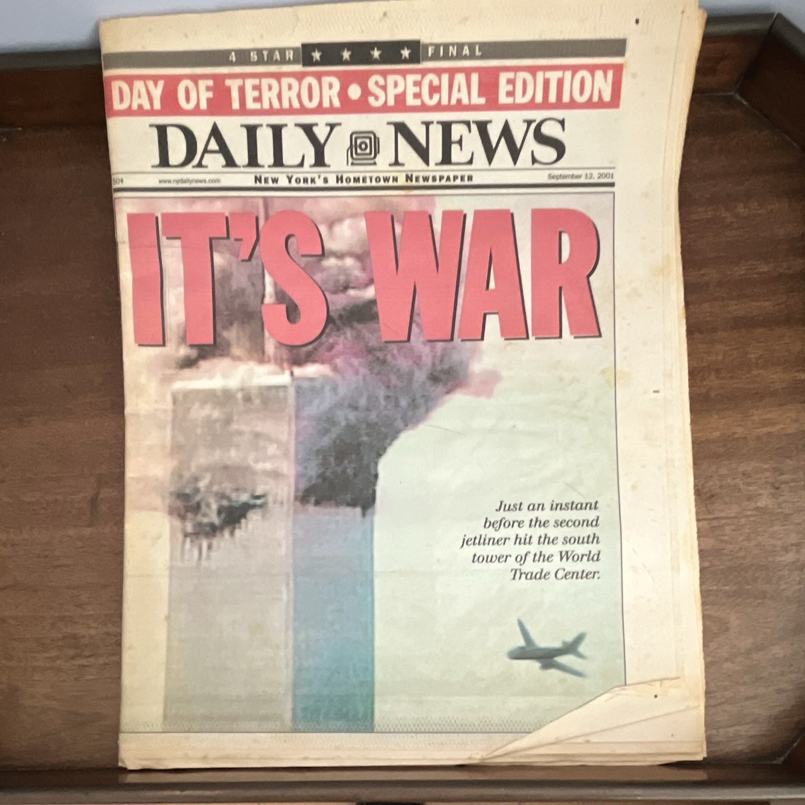 Daily News Special Edition Newspaper 