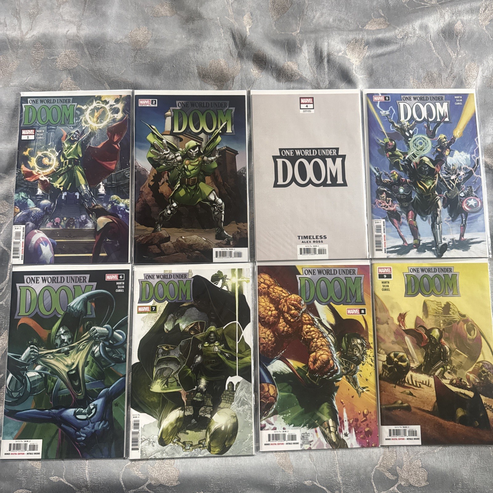ONE WORLD UNDER DOOM 1 2 4 5 6 7 8 9 Doctor Dr Doom
