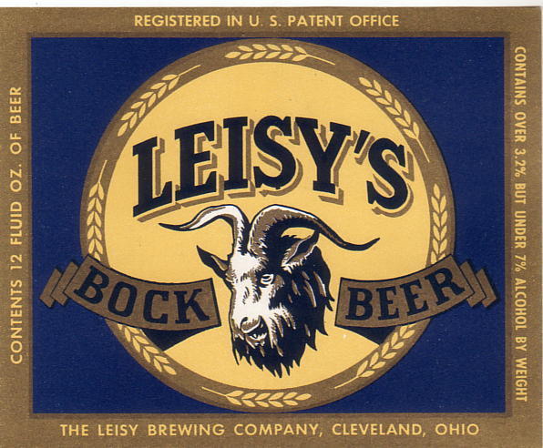 Leisy\'s Bock Beer Cleveland, OH Refrigerator / Tool Box Magnet Leisy\'s Bock Beer Cleveland, OH Refrigerator / Tool Box Magnet