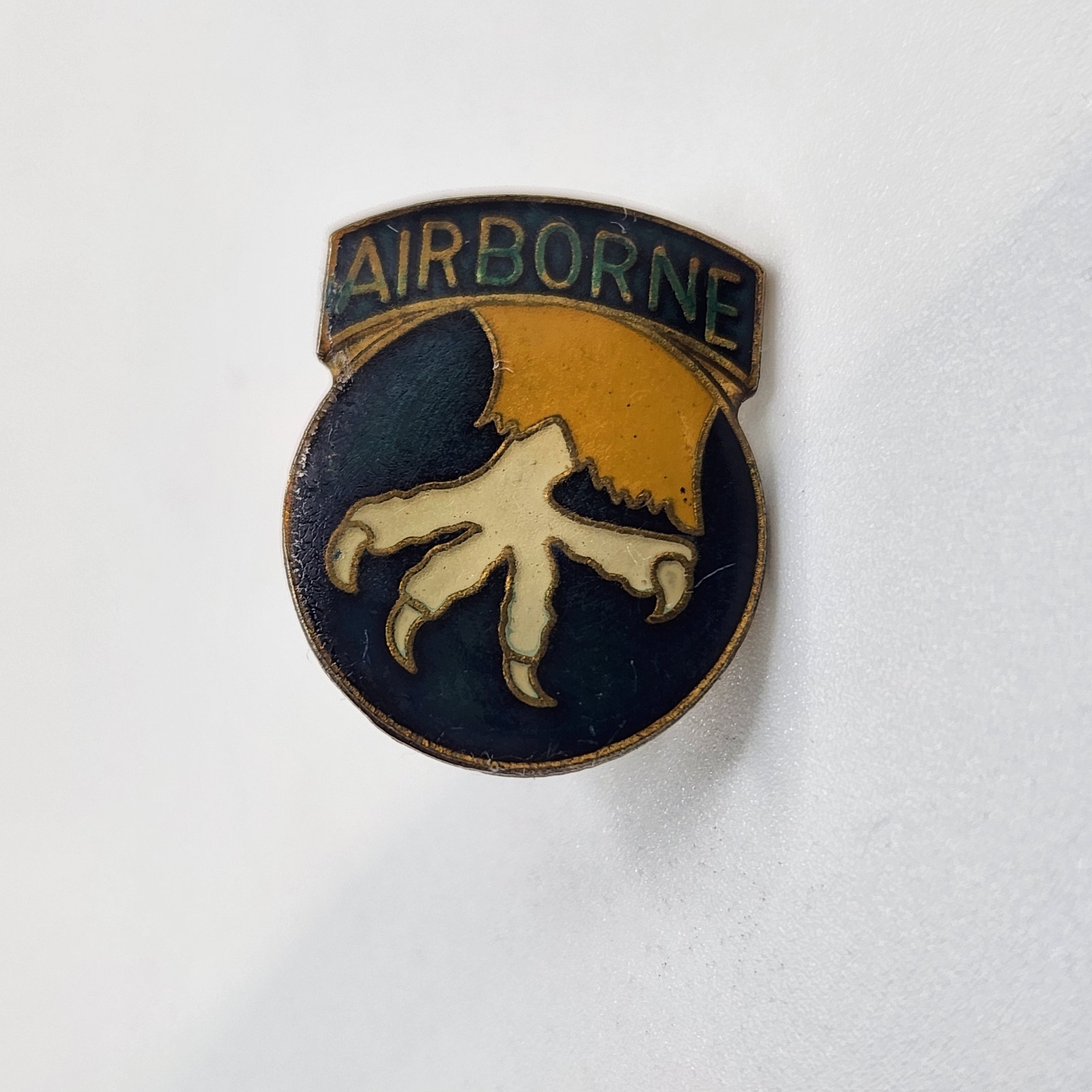 Vtg 17th Airborne Lapel Pin American Army Tie Tack Military United States 1963