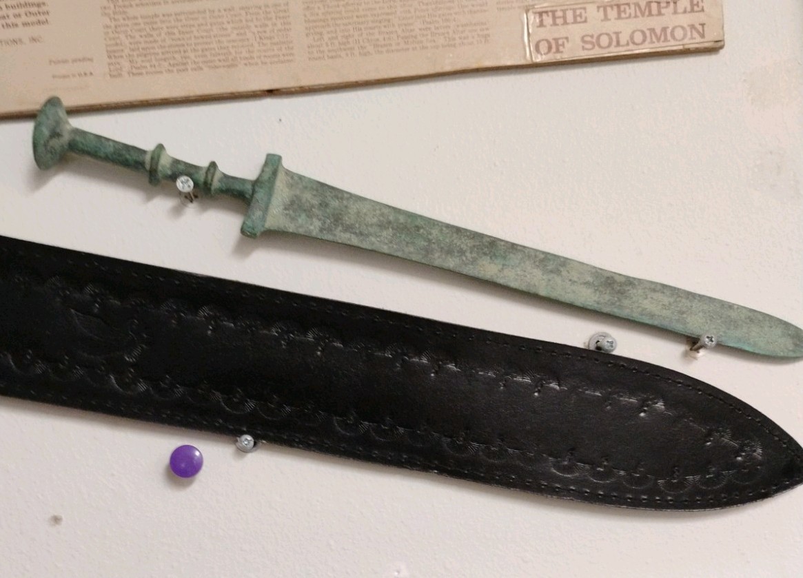 Ancient Luristan Bronze Sword  Over 15