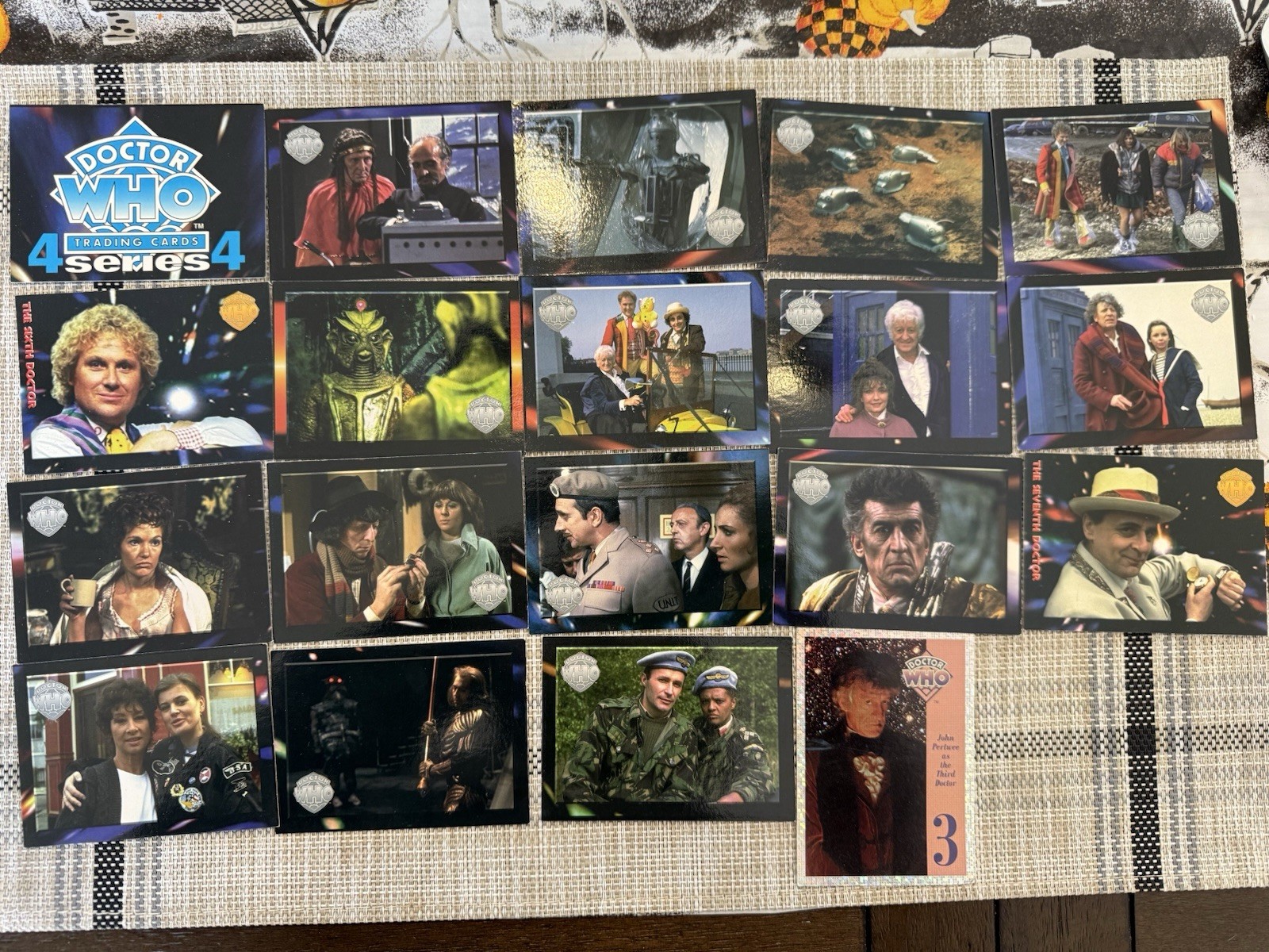 1994-1996 Doctor Who Series 4 Trading Card -- Lot of More than 120 Cards