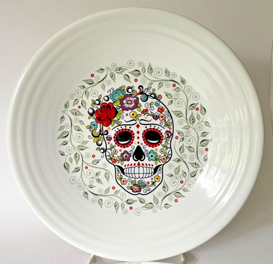 Fiesta Skull & Vine Sugar 9\