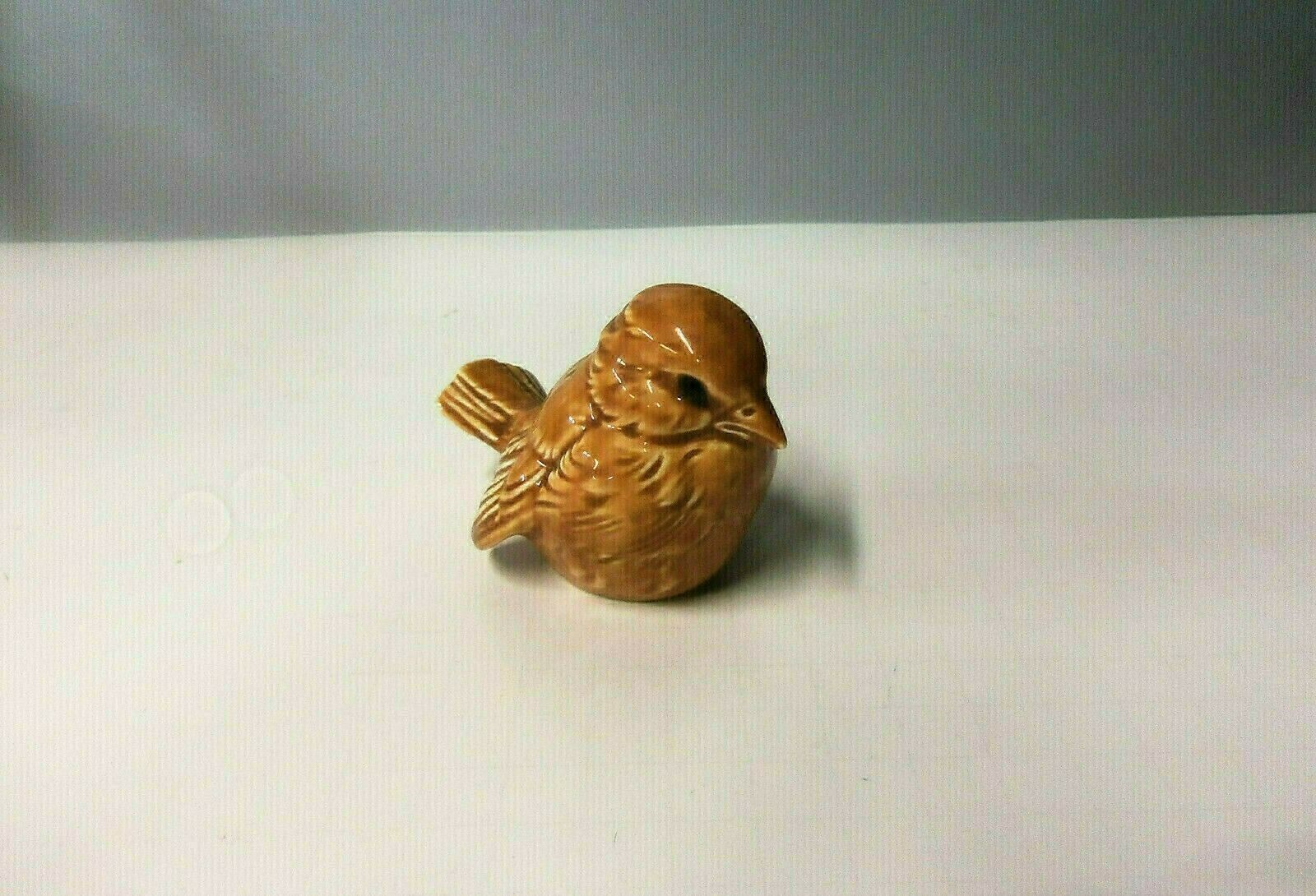 GOEBEL BROWN BIRD PORCELAIN FIGURE
