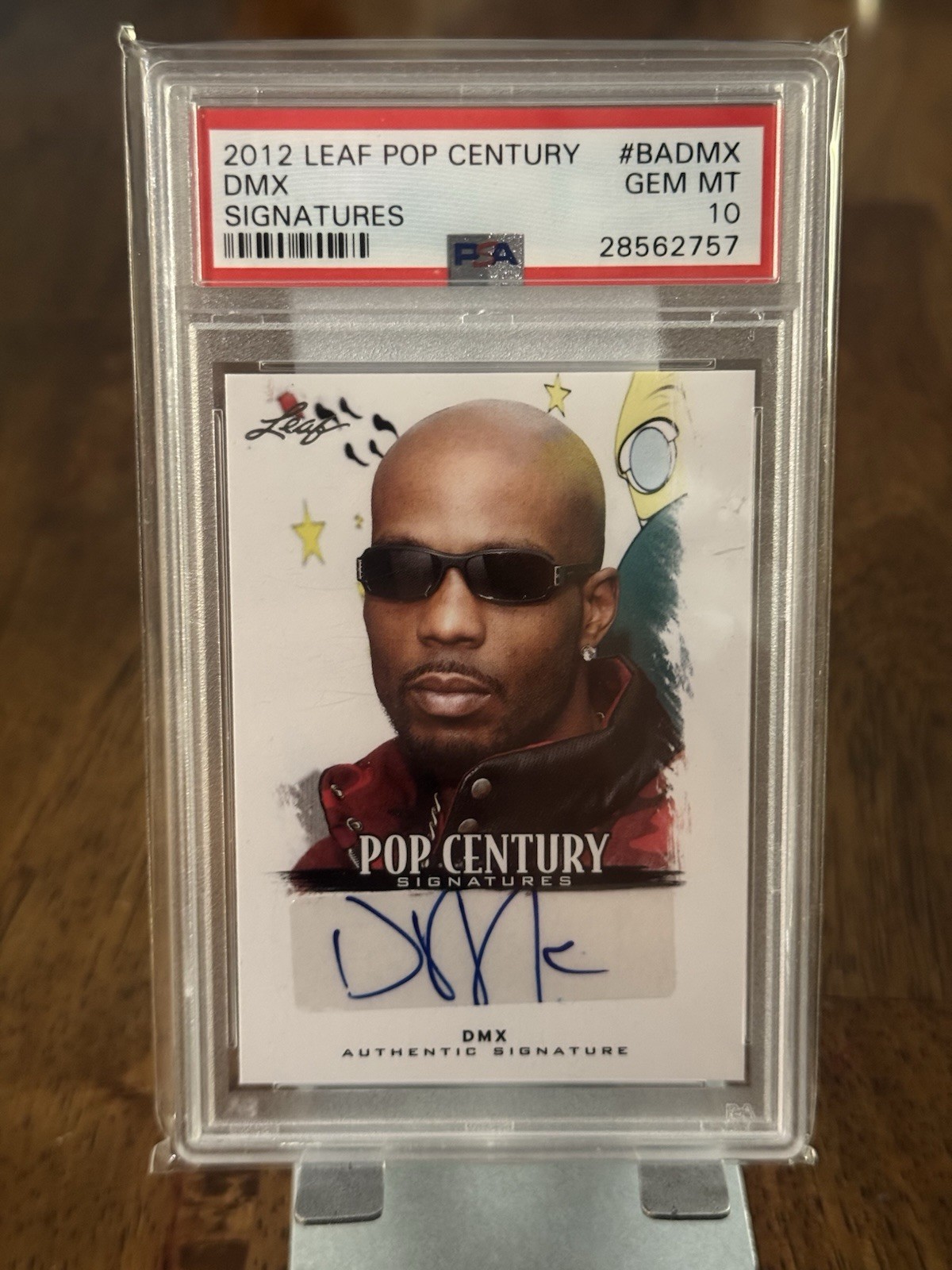 DMX Earl Simmons 2012 Leaf Pop Century Authentic Autograph Auto PSA 10 GEM MINT DMX Earl Simmons 2012 Leaf Pop Century Authentic Autograph Auto PSA 10 GEM MINT