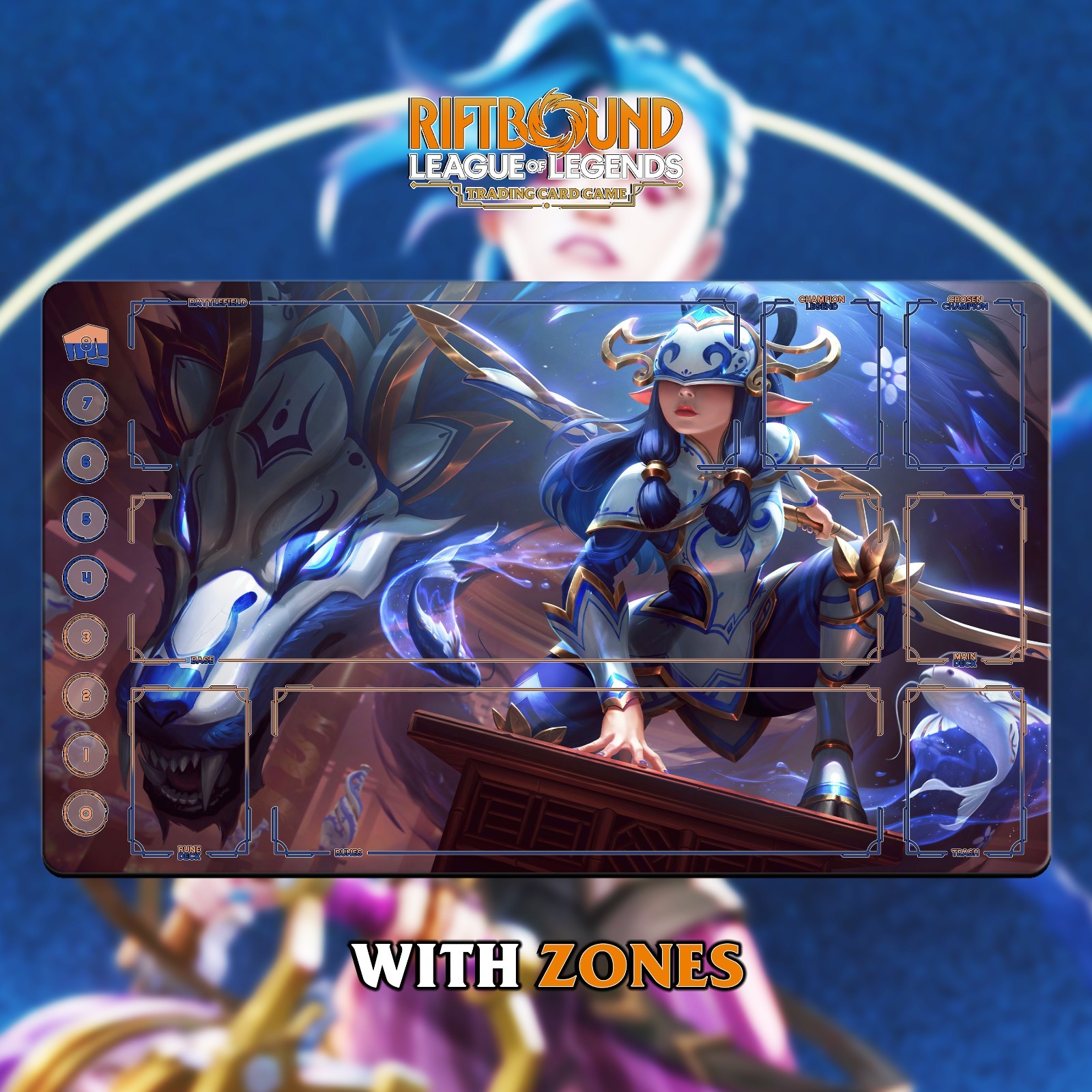 RIFTBOUND LOL TCG Playmat 24x14\