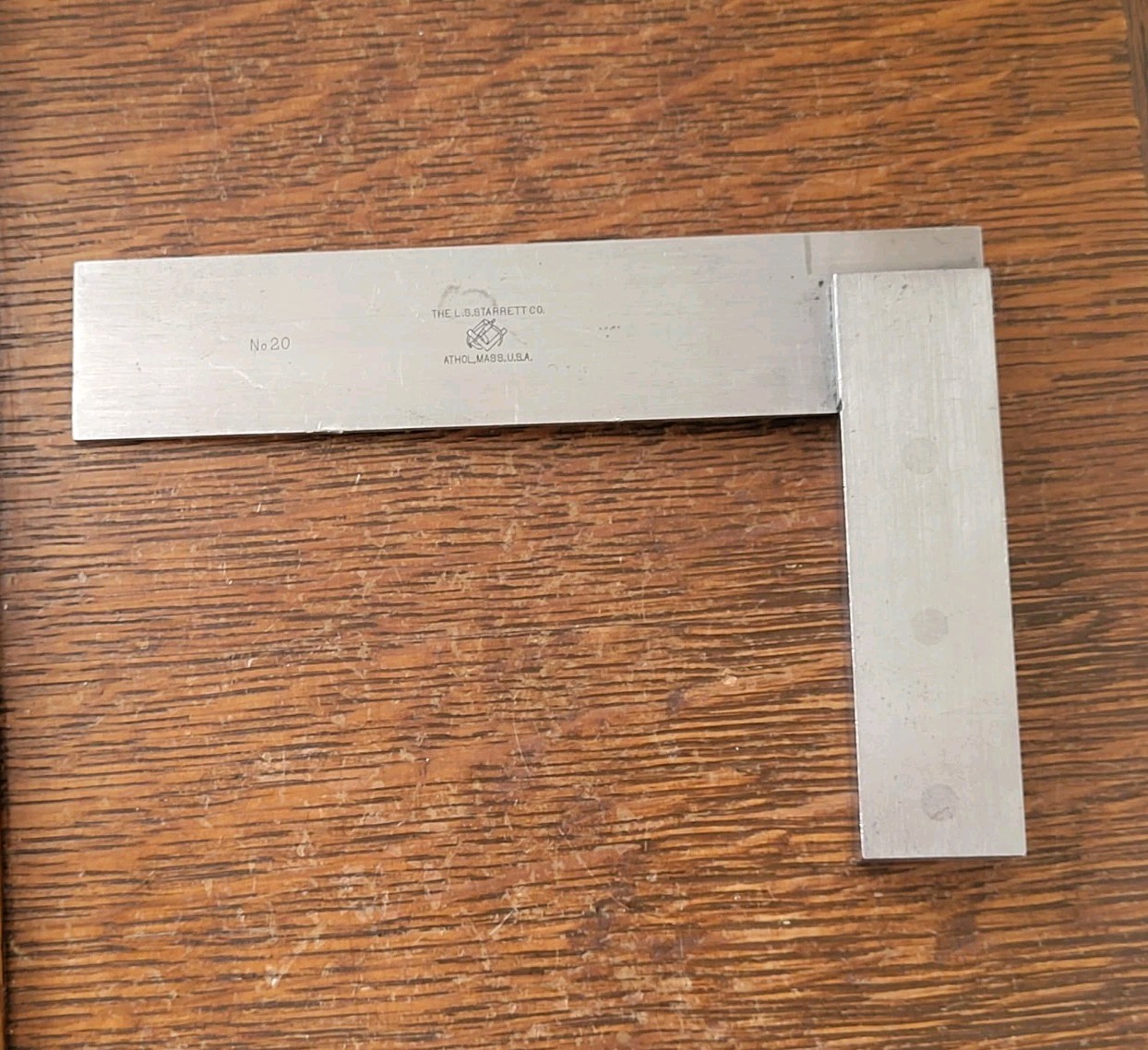 Starrett No. 20 Steel Square 4 1/2\
