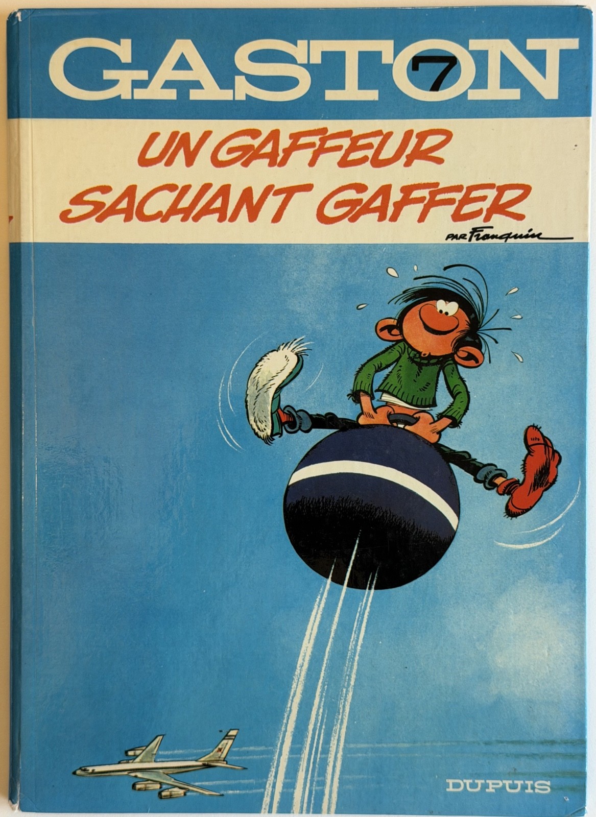Un Gaffeur Sachant Gaffer (Gaston Lagaffe) by Franquin