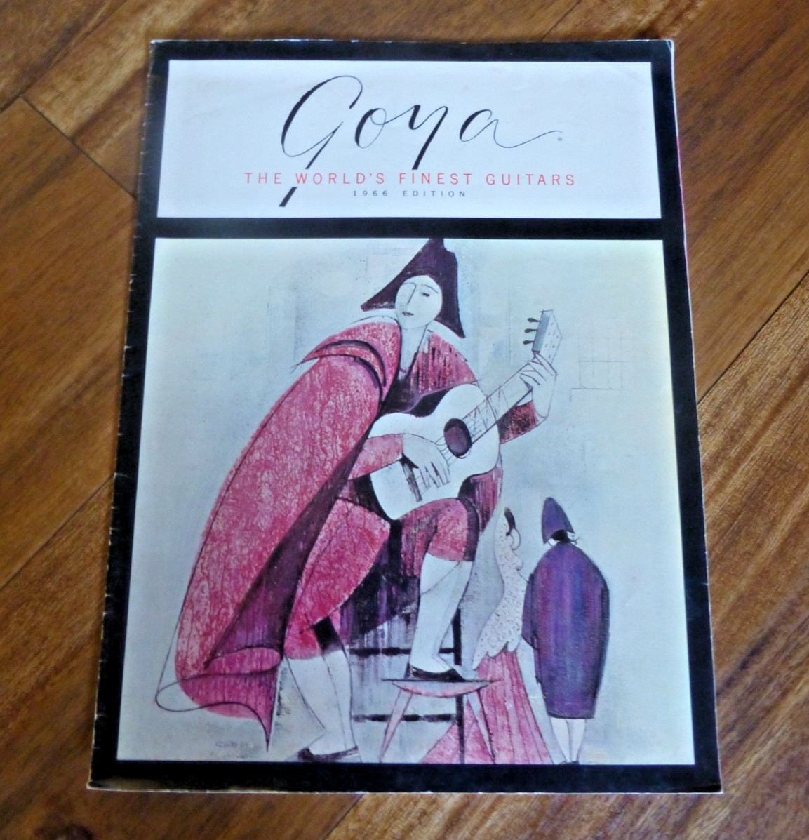 Rare Vintage Goya 1966 Edition World\'s Finest Guitars Catalog