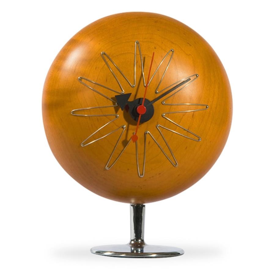 PSL George Nelson Pill Clock Reproduction Mid-Century Modern Table Desk Clock