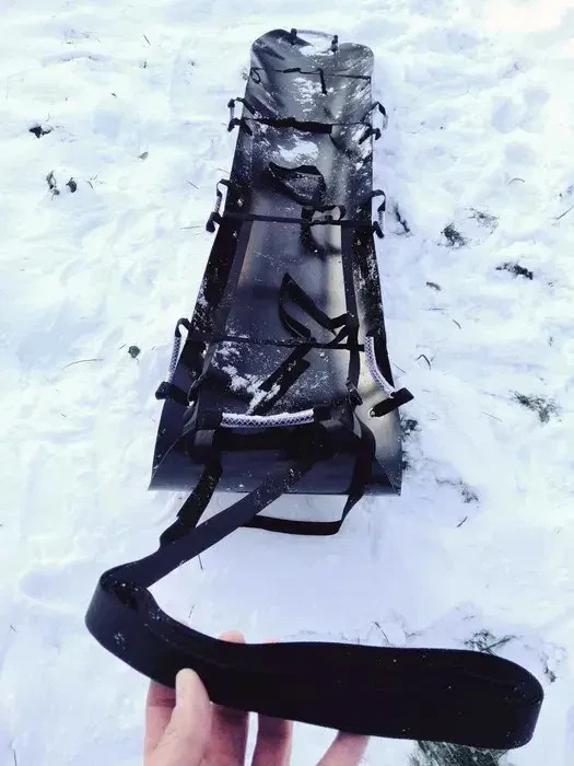 Evacuation plastic stretcher drag (220 cm x 50 cm)💛💙*