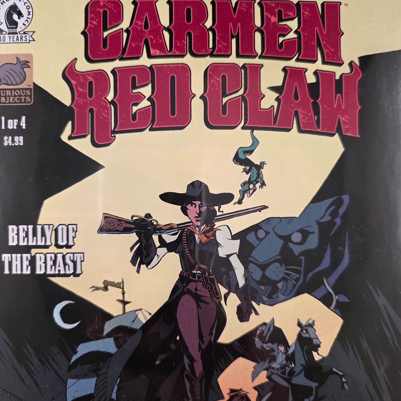 Carmen Red Claw 1 2 3 4 Dark Horse Comics Mike Mignola