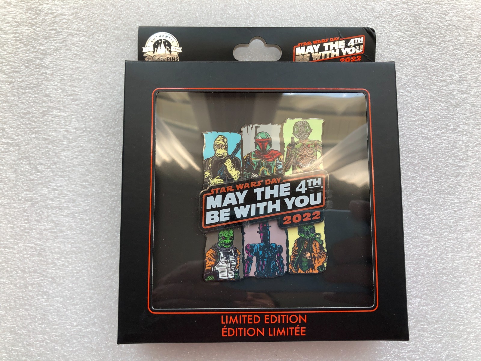 Disney 2022 - May the 4th Be With You' Jumbo Pin - Bounty Hunters Pin