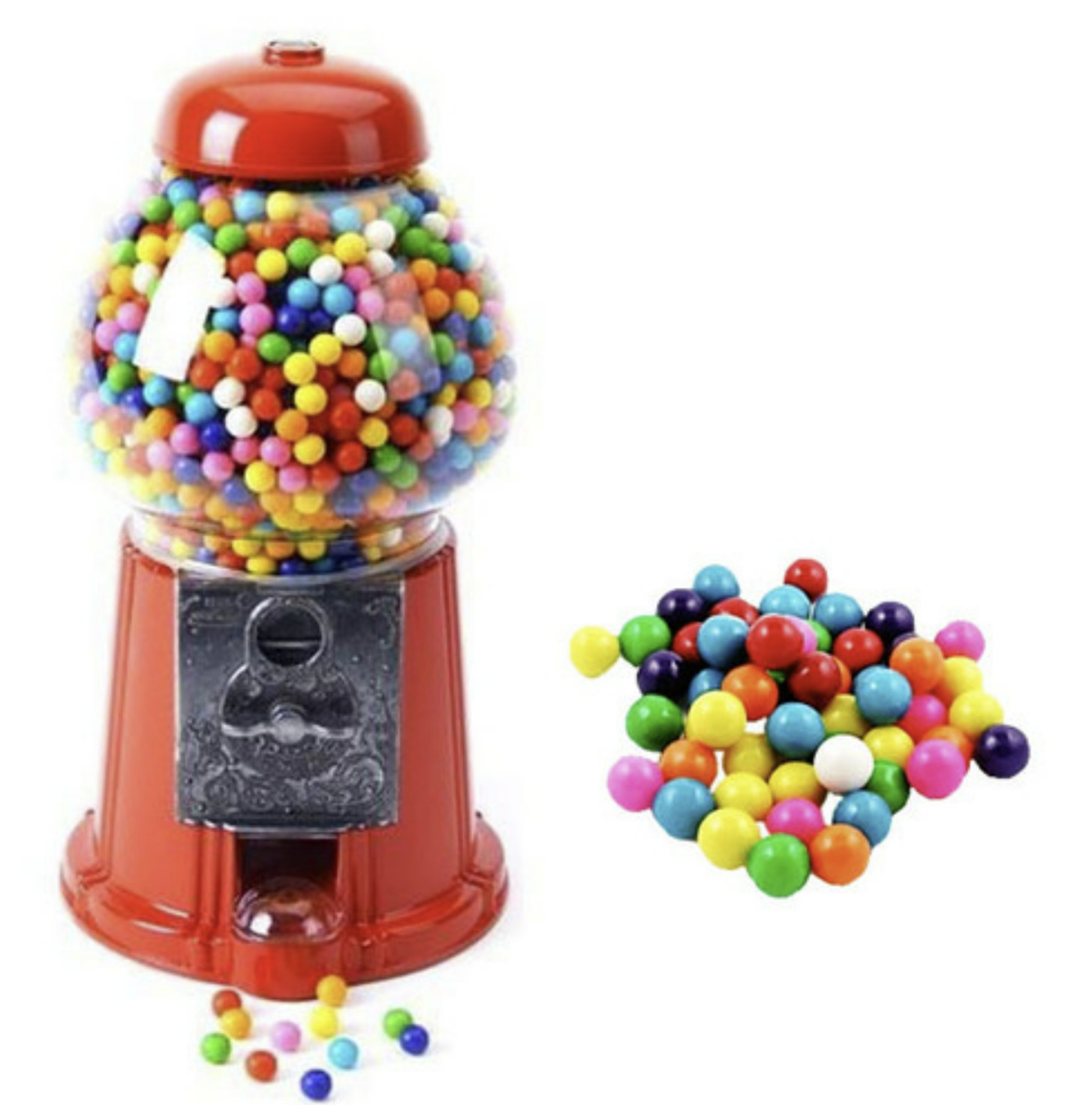 Carousel King Size Gumball Machine Classic Antique Style Home Use 15\