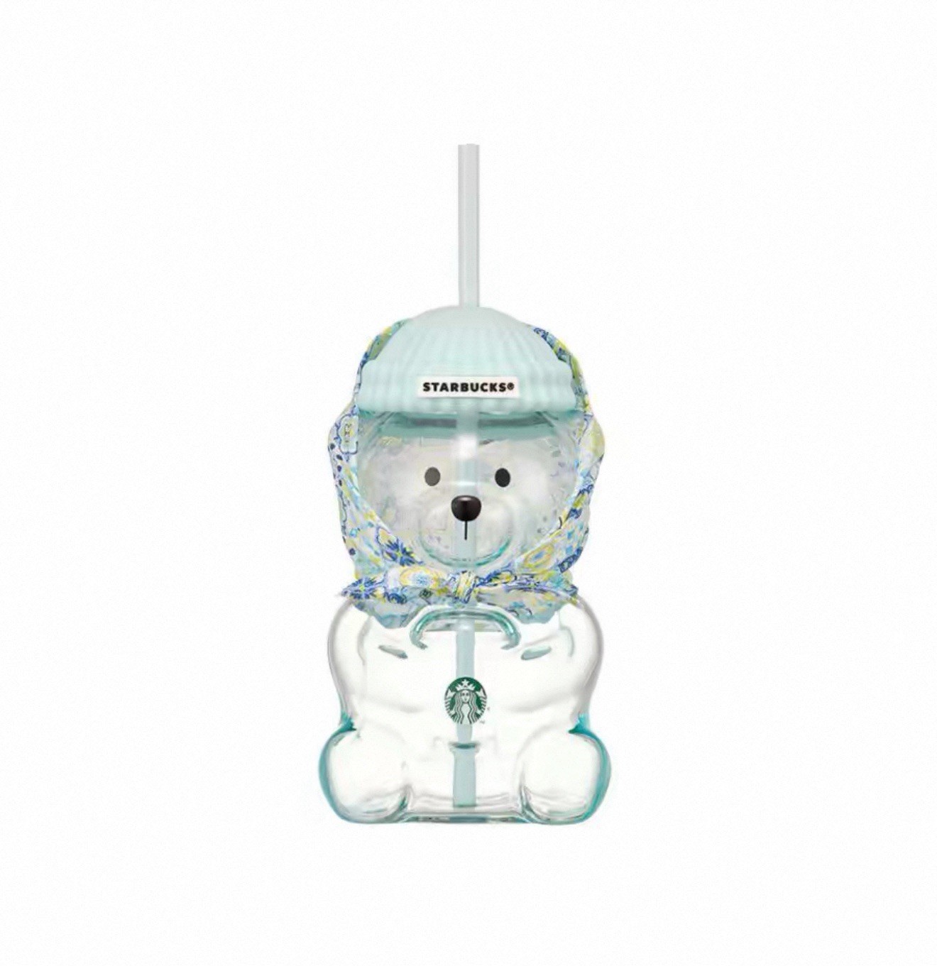 Starbucks Korea Exclusive Your Summer Bearista Glass Cold Cup (591ml) US SELLER Starbucks Korea Exclusive Your Summer Bearista Glass Cold Cup (591ml) US SELLER