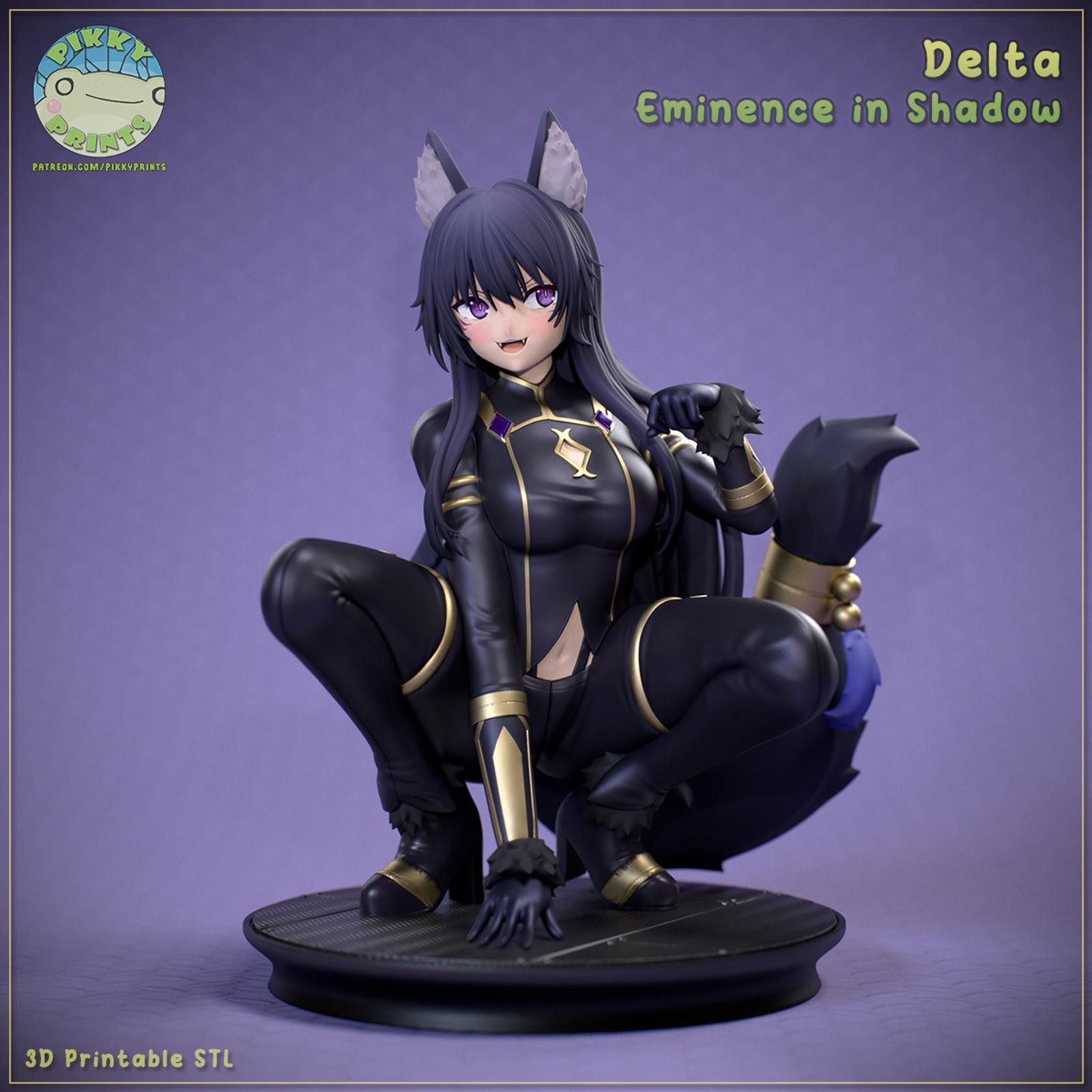 1/8 Delta Eminence in Shadow High Quality Unpainted Resin Garage Kit