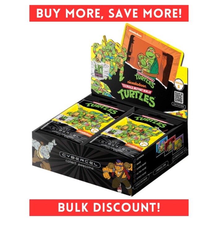 2024 Cybercel Teenage Mutant Ninja Turtles Series 1 Hobby Box