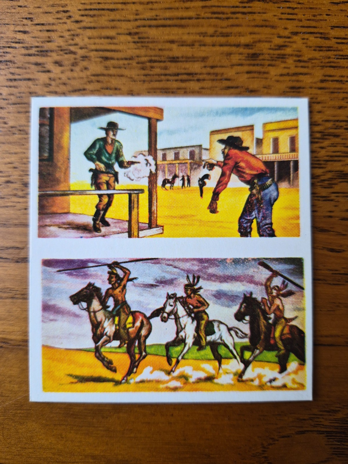 Express Weekly The Wild West (Doubles) Uncut Pairs 1958 Choose Your Cards