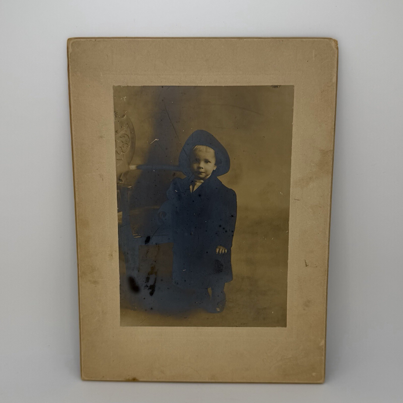 Antique c1915 Child Portrait Silver Gelatin Photograph Philadelphia PA