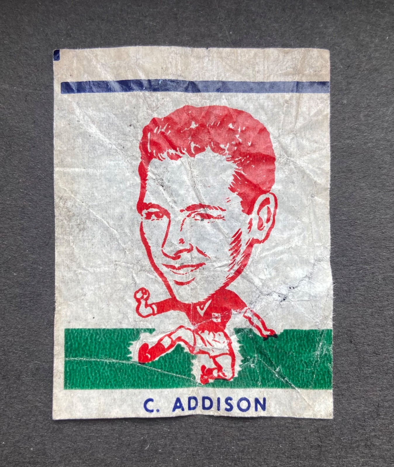 RARE 1962/63 WEBCOSA FOOTBALLERS COLIN ADDISON NOTTINGHAM FOREST